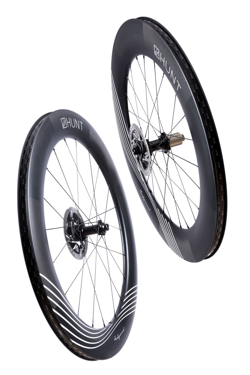 パーツ HUNT 7387 AERODYNAMICIST CARBON WHEELS HUNT 7387 Aerodynamicist Carbon Disc Wheelset – Hunt Bike Wheels