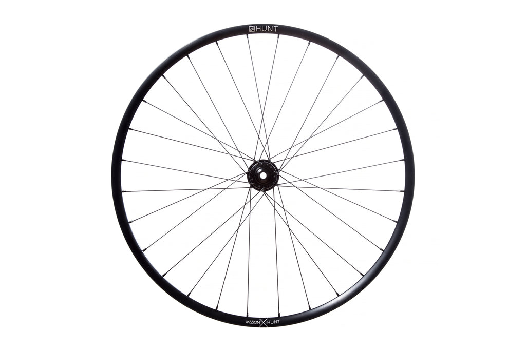 <h1>Rims</h1><i>Strong and light 6066-T6 (+34% tensile strength vs 6061-T6) heat-treated rim features an asymmetric shape which is inverted from front to rear to provide balanced higher spoke tensions meaning your spokes stay tight for longer. The profile is disc-specific, allowing higher-strength to weight as no reinforcement is required for a braking surface. The extra wide rim at 29mm (25mm int) creates a great tyre profile with wider 35c+ tyres, giving excellent grip and lower rolling resistance.</i>