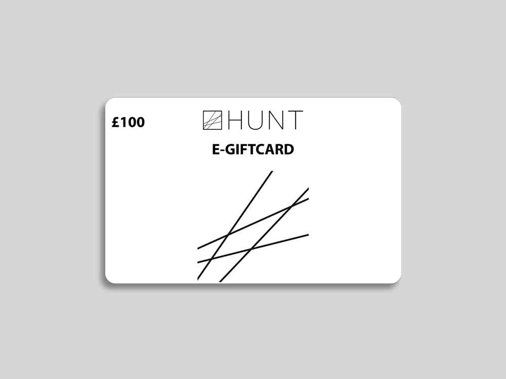 HUNT E-Giftcard with £100 value