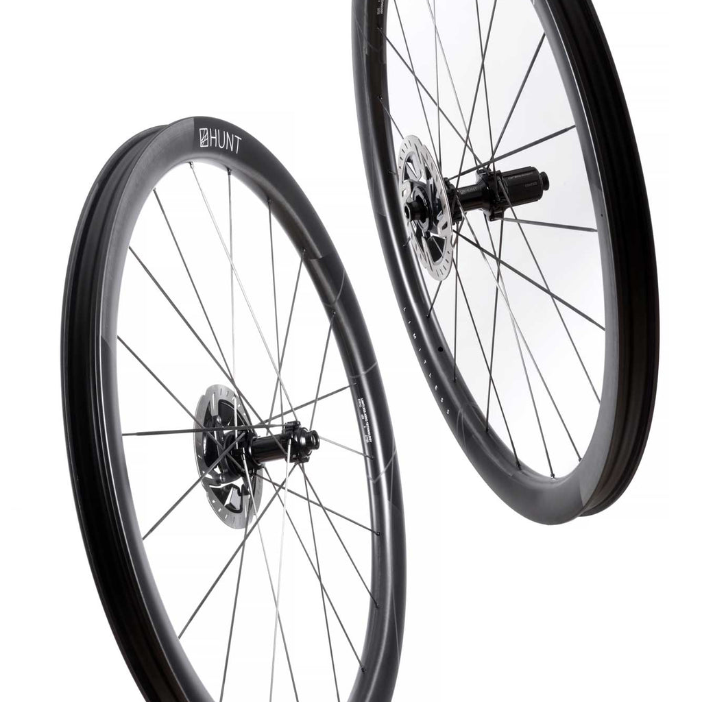 HUNT 40 Limitless Gravel Aero UD Carbon Spoke Wheelset