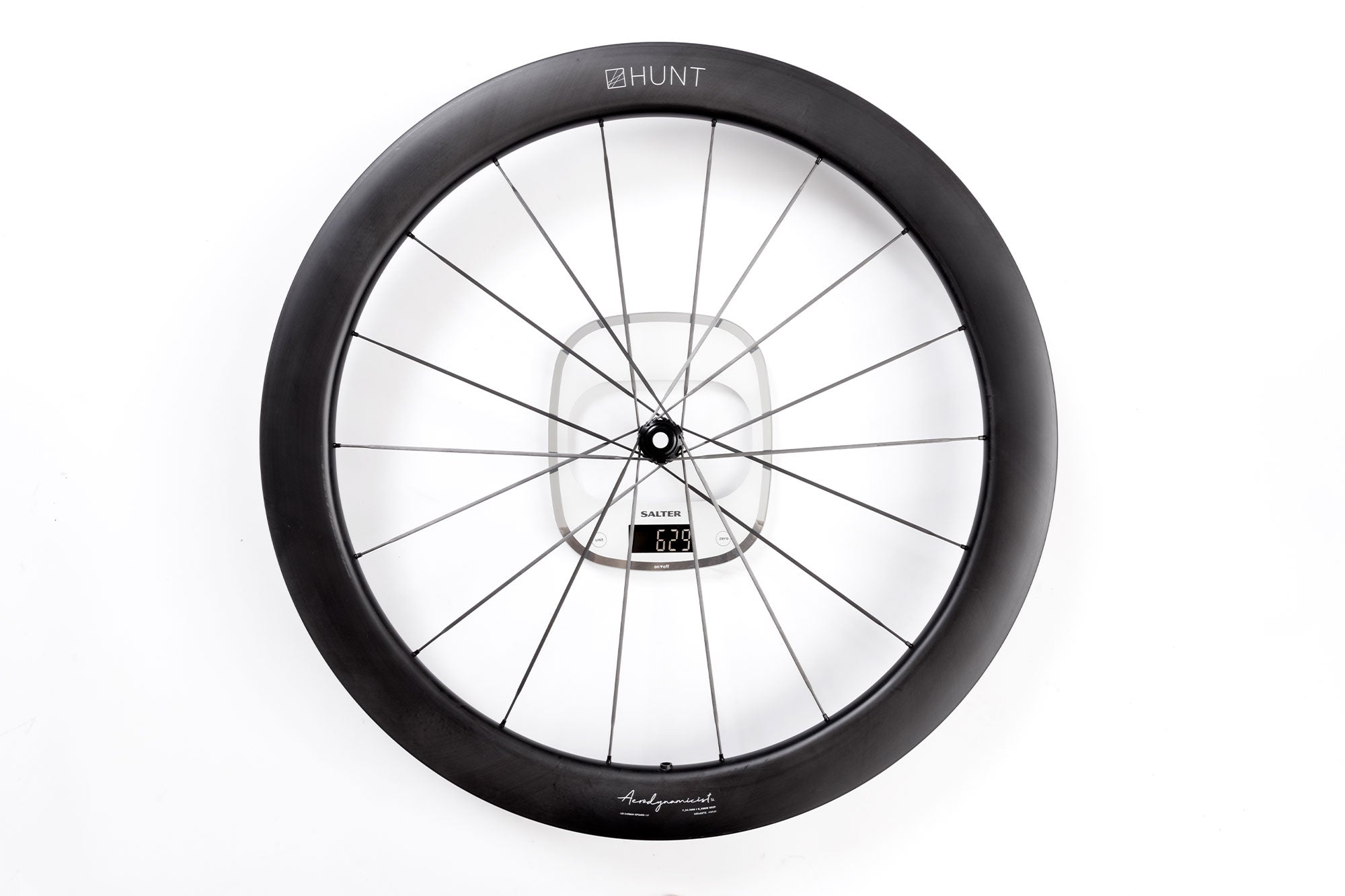 Hunt Rear Disc Wheel HUNT 54_58 Aerodynamicist UD Carbon Spoke Disc Wheelset – Hunt Bike Wheels