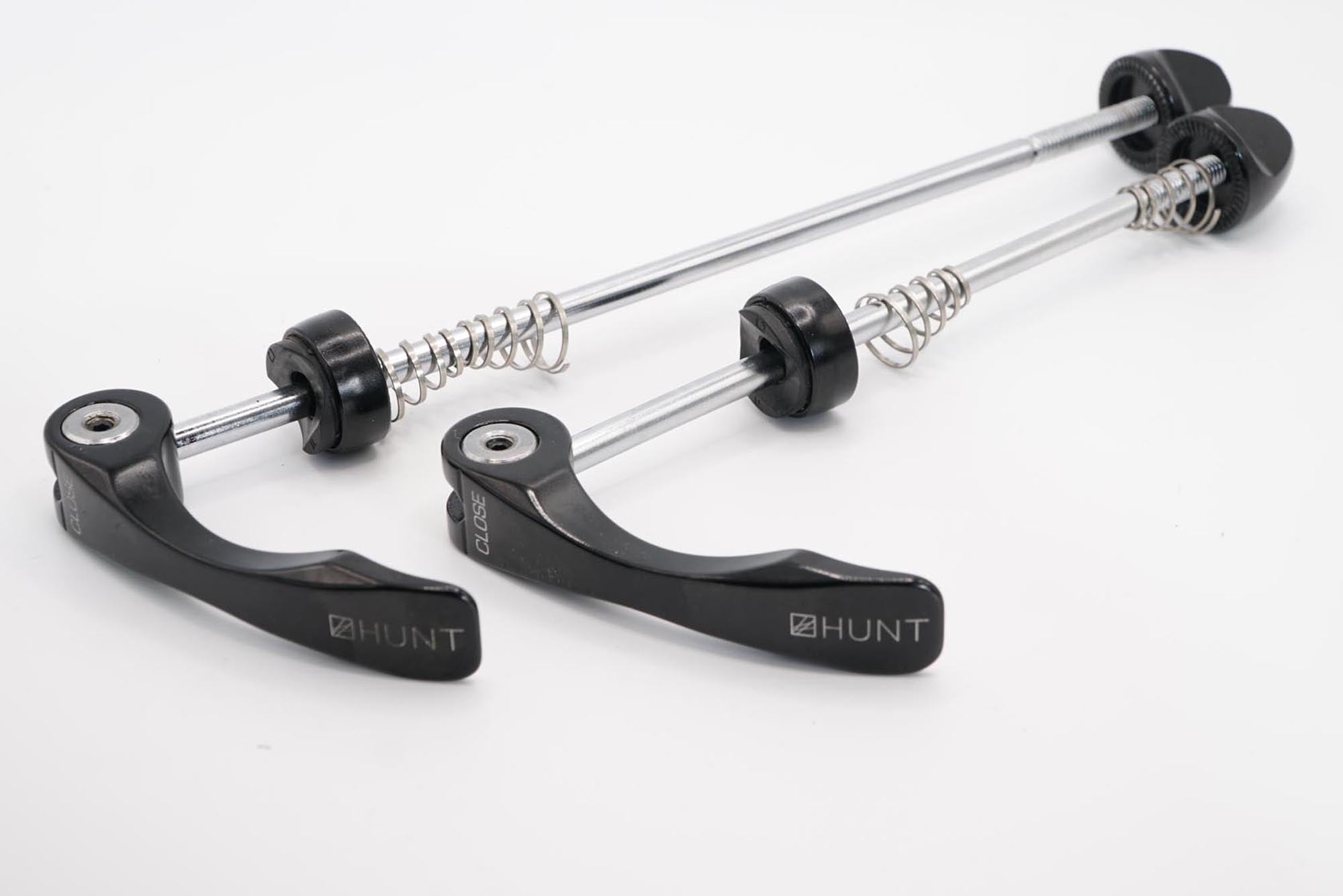 Quick-Release Skewer Pair Season Rim Brake Black – Hunt