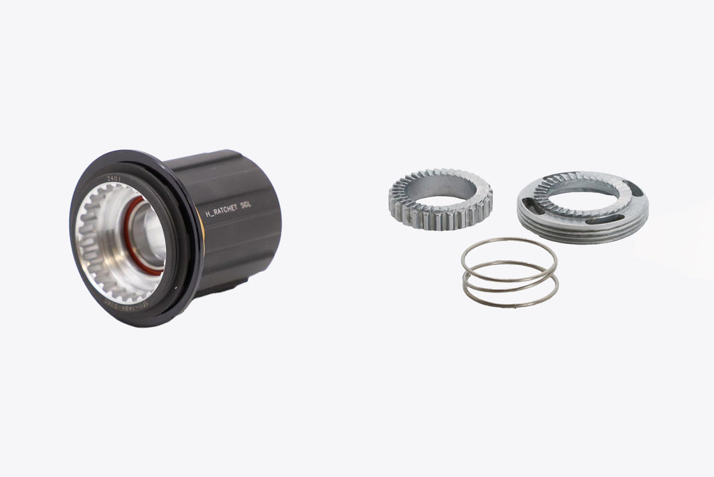 H_Ratchet SGL 36T Freehub And Disc And Spring Set Bundle | Shimano/SRAM HG Splined
