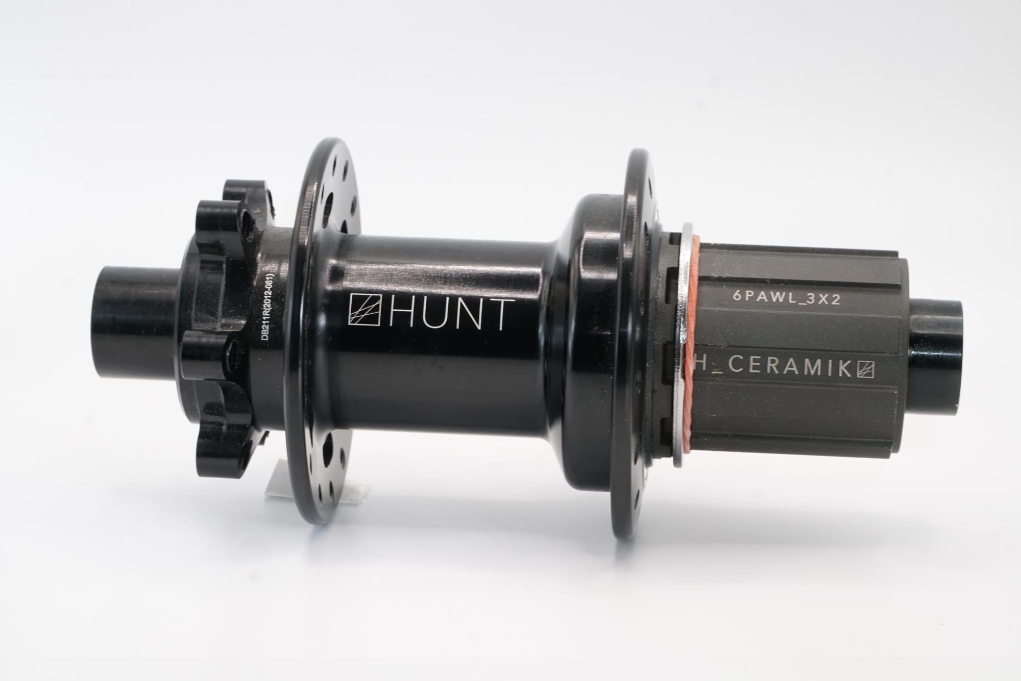 Rear Hub Engage 6B Non-Boost 6-Bolt 28 Hole Black – Hunt