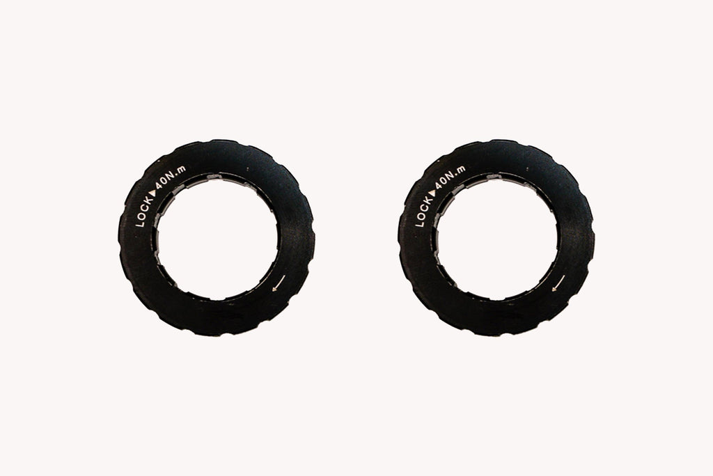 Lockrings | Pair | Steel | Black