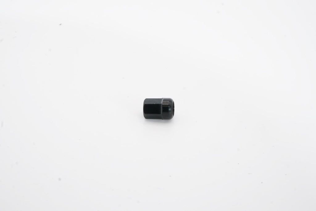Alloy Nylox Spoke Nipple | 12mm | Carbon Spoke | Black