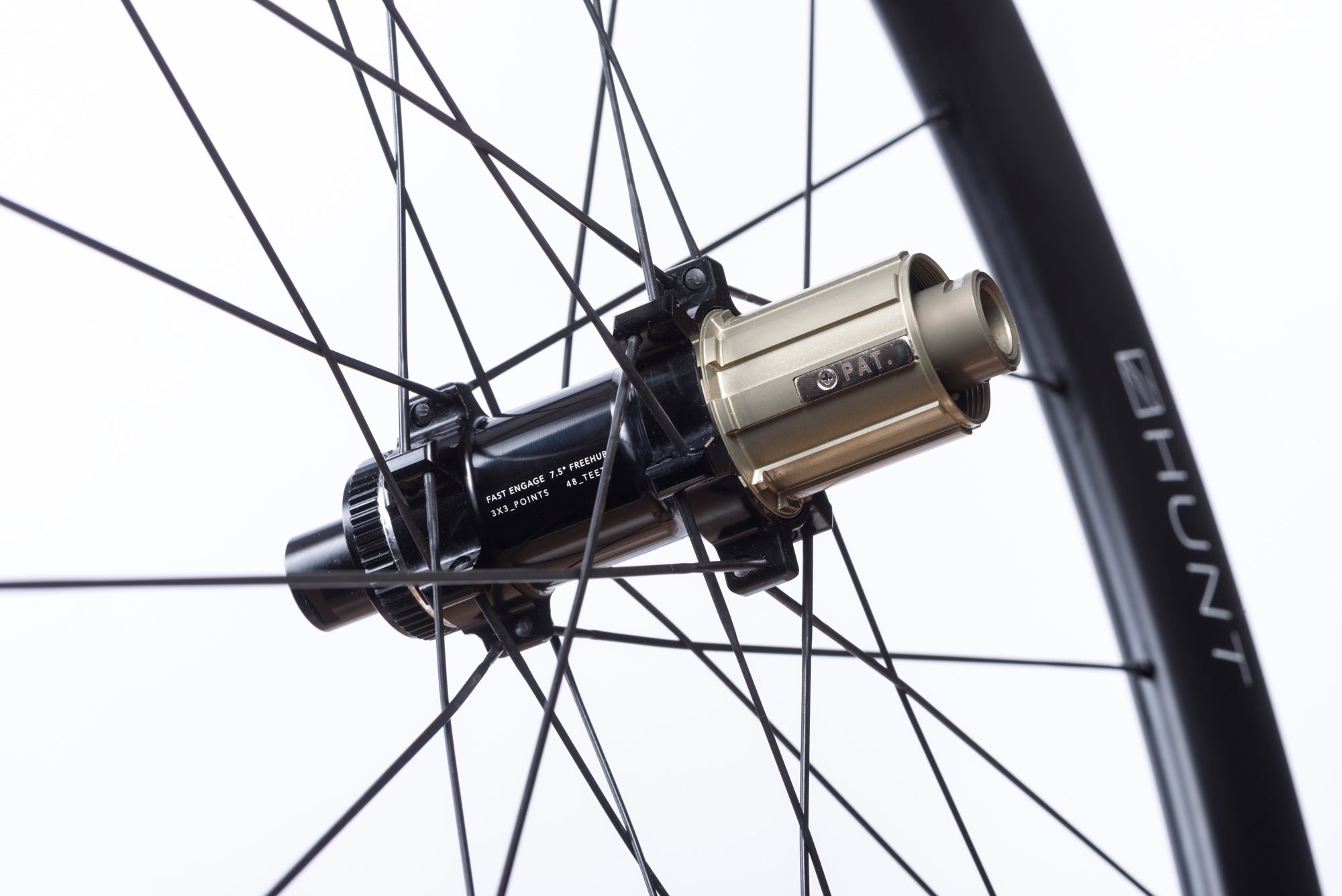 Hunt Rear Disc Wheel HUNT 50 Carbon Aero Disc Wheelset – Hunt Bike Wheels