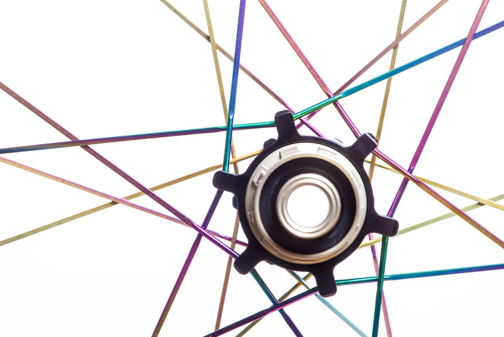 Spoke | TI-TB2016 | J-Bend | Rounded | 289mm | Ti-Nitride Oil-Slick