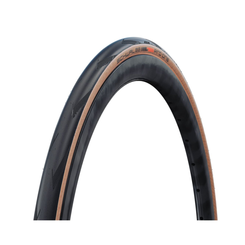 Pro One Tubeless Road Tyres Transparent Sidewall