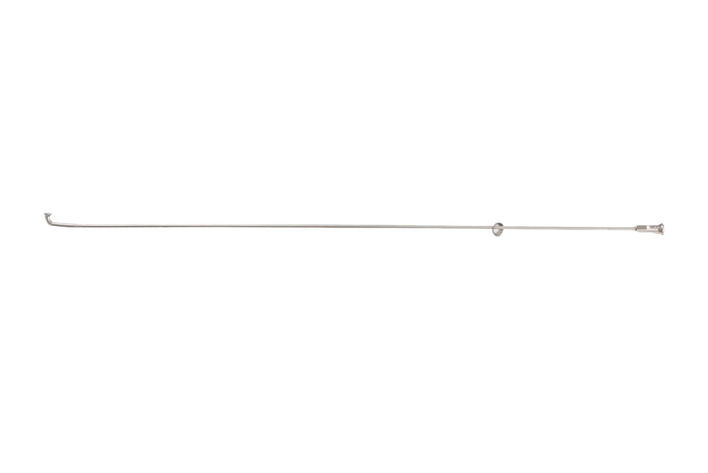 Spoke | SAPDL-14G | J-Bend | Rounded | 299mm | Silver