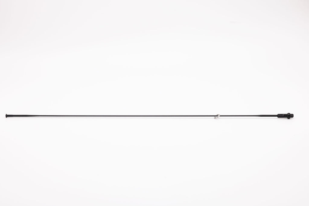 IC408 Spoke Bundle | Rear | Non-Drive Side | TB2017-14G | Straight-Pull | Rounded | 305mm | Black