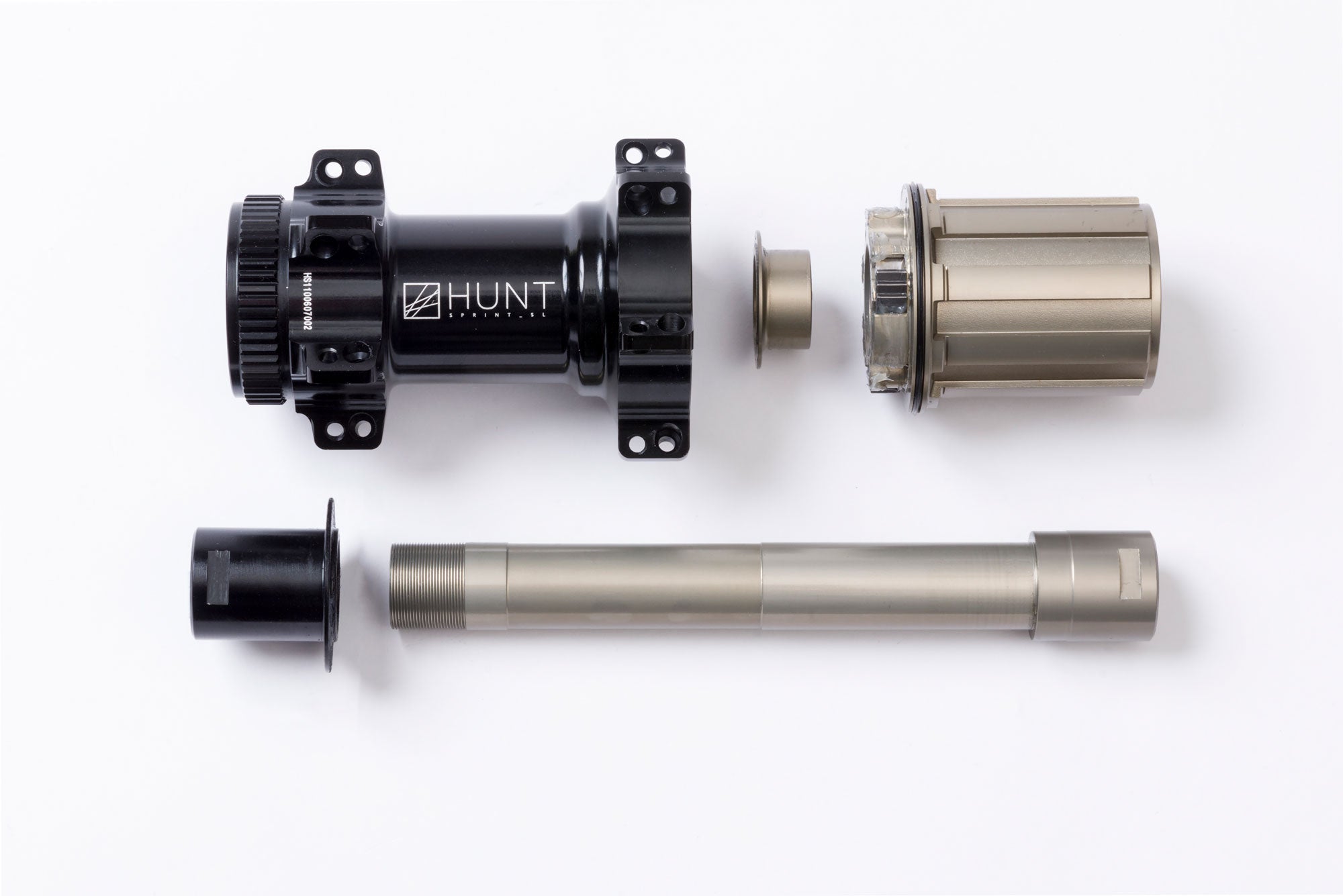 <h1>Freehub Body</h1><i>Featuring a 3 multi-point pawls with 3 teeth each and a 48 tooth ratchet ring results in an impressively low 7.5 degree engagement angle and excellent resistance to wear under heavy loads. The Sprint SL freehub has strong individual pawl springs which engage quicker. There is also a Steel Spline Insert re-enforcement to provide excellent durability against cassette sprocket damage often seen on standard alloy freehub bodies.</i>